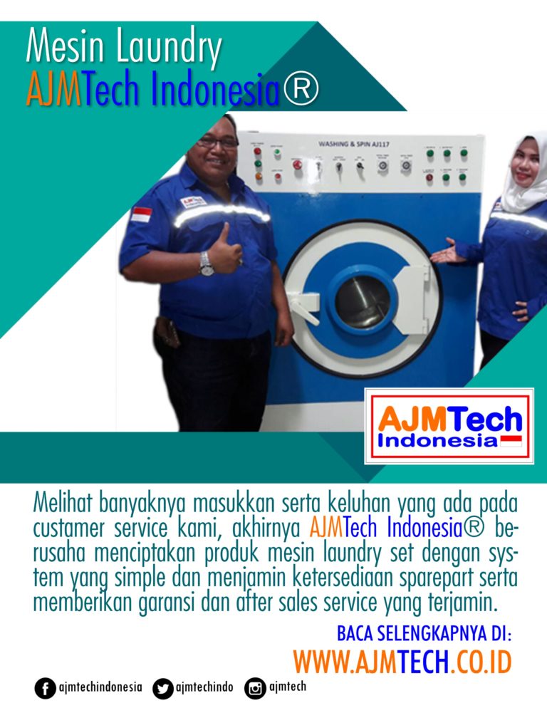 Mesin Laundry AJMTech Indonesia®