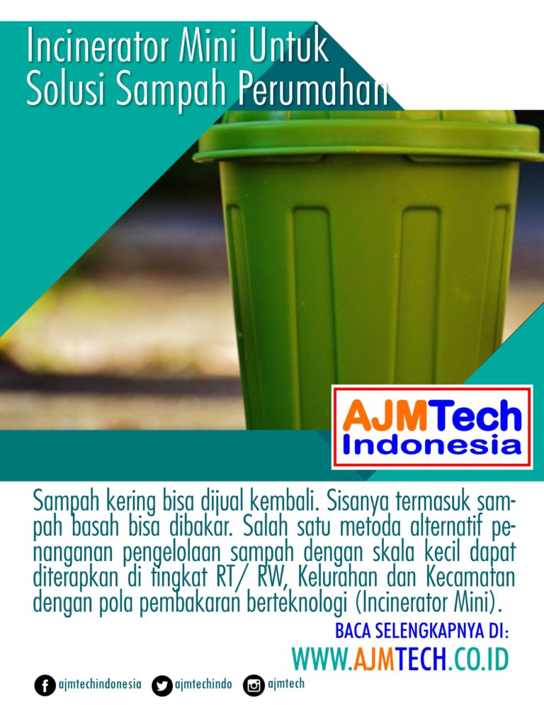 Incinerator Mini Untuk  Solusi Sampah Perumahan